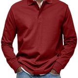 Polo homme à manches longues