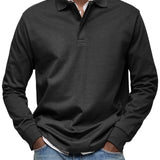 Polo homme à manches longues