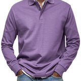 Polo homme à manches longues