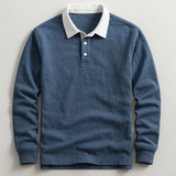 Polo homme à patte de boutonnage