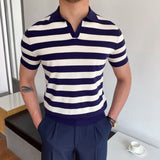 Polo homme col ouvert