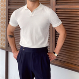 Polo homme col ouvert