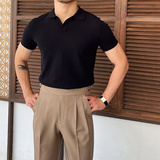 Polo homme col ouvert