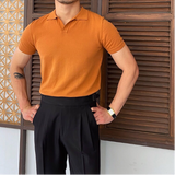 Polo homme col ouvert