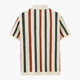 Polo homme maille rayée