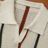 Polo homme rayures verticales