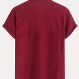 Polo homme texturé
