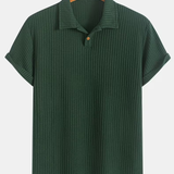 Polo homme texturé
