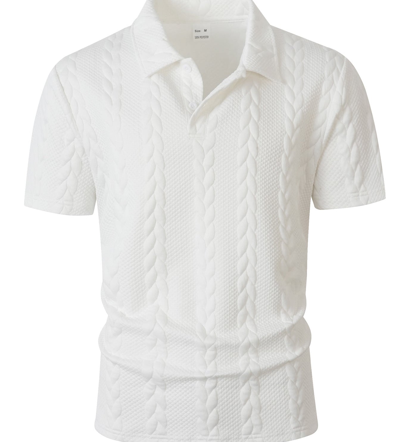 Polo homme torsadé