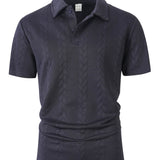 Polo homme torsadé