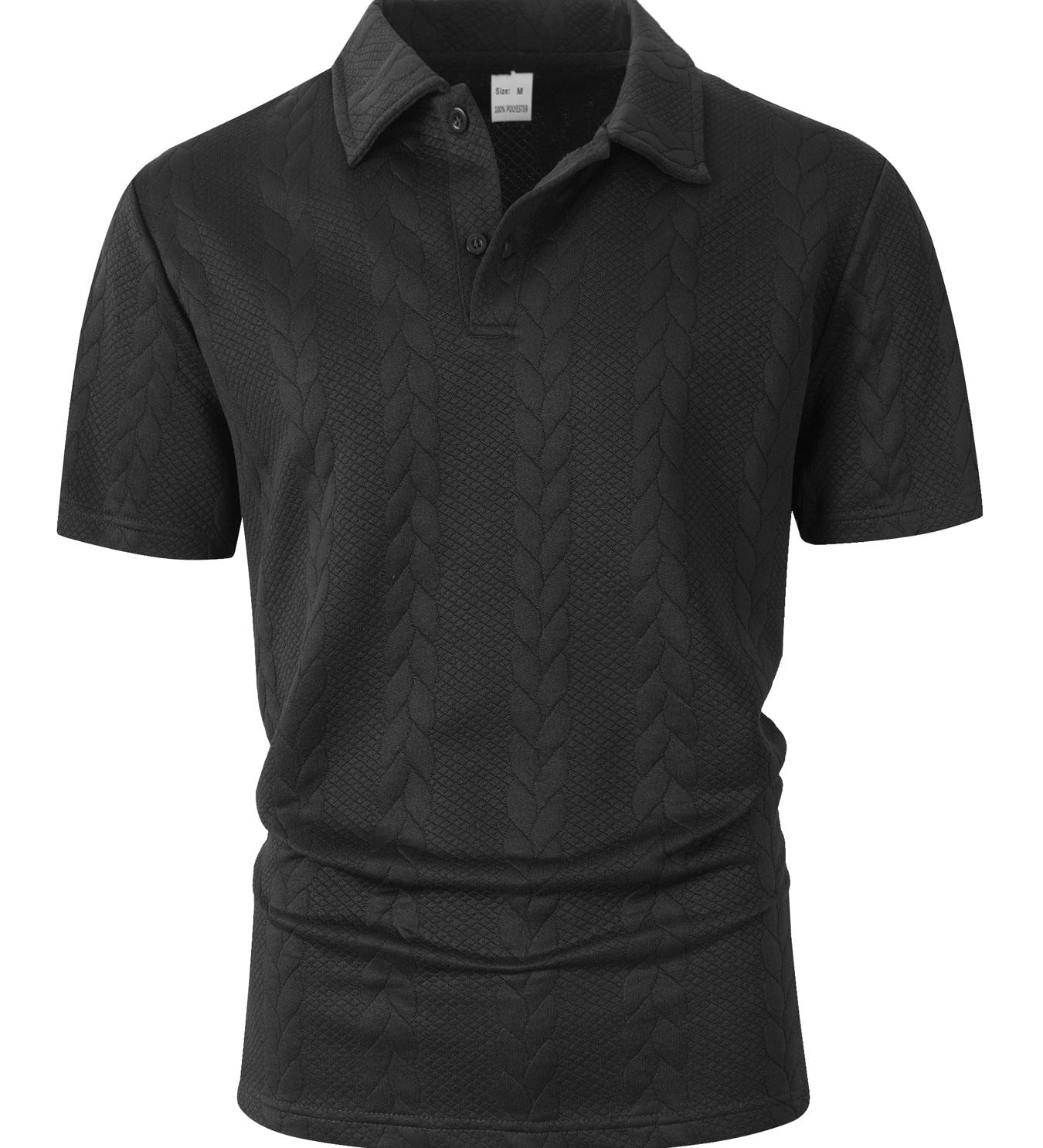 Polo homme torsadé