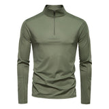 Pull Homme à Col Cheminée Zippé
