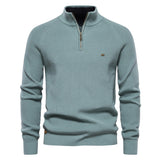 Pull homme à col montant