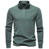 Pull Homme à Col Zippé