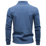 Pull Homme à Col Zippé