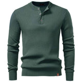 Pull Homme à Motif côtelé vertical