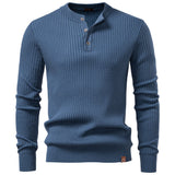 Pull Homme à Motif côtelé vertical