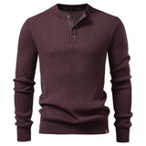 Pull Homme à Motif côtelé vertical