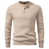 Pull Homme à Motif côtelé vertical