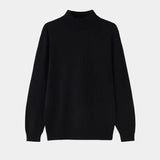Pull homme col montant