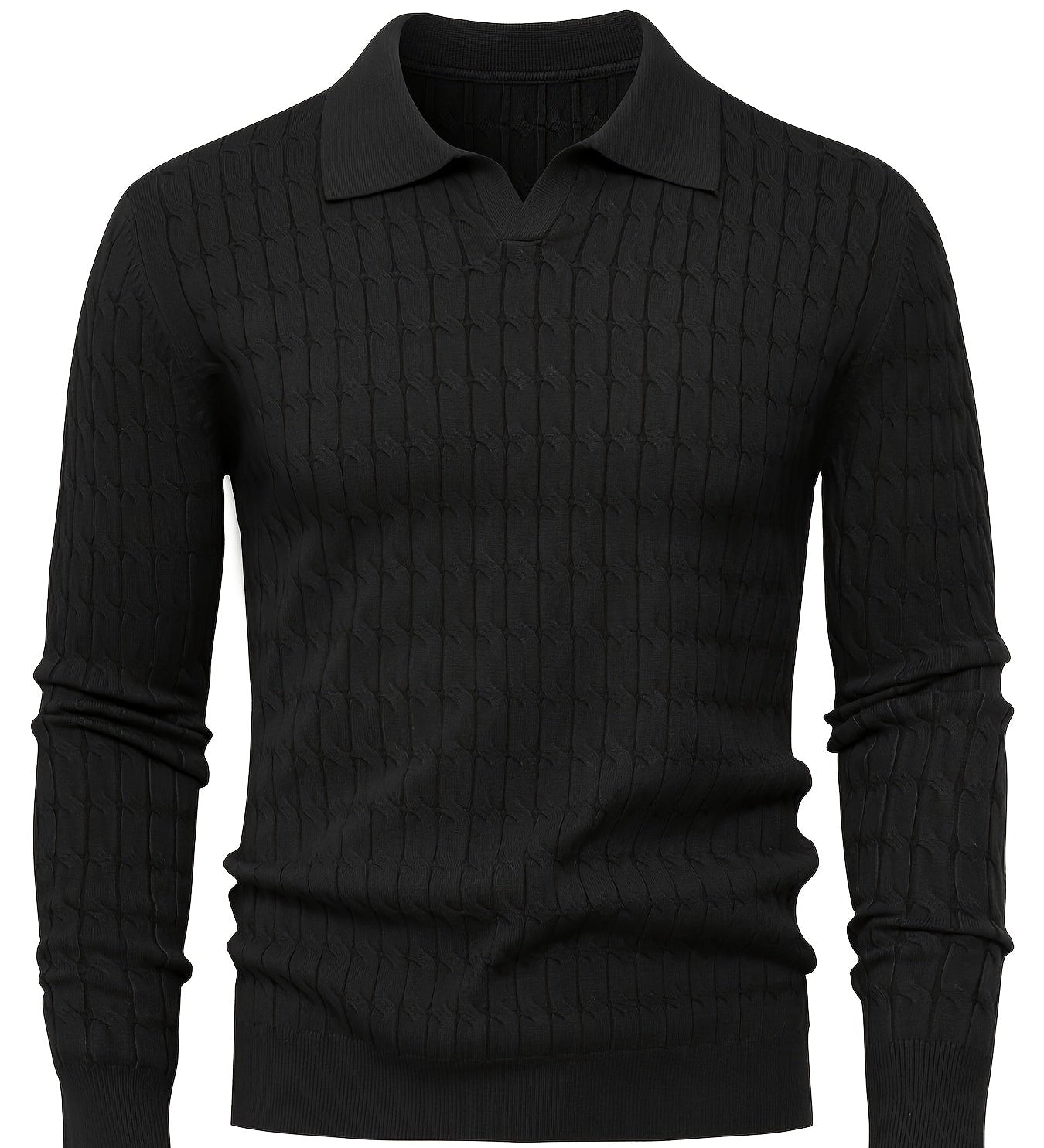 Pull homme col polo