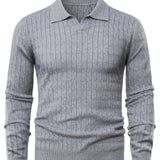 Pull homme col polo