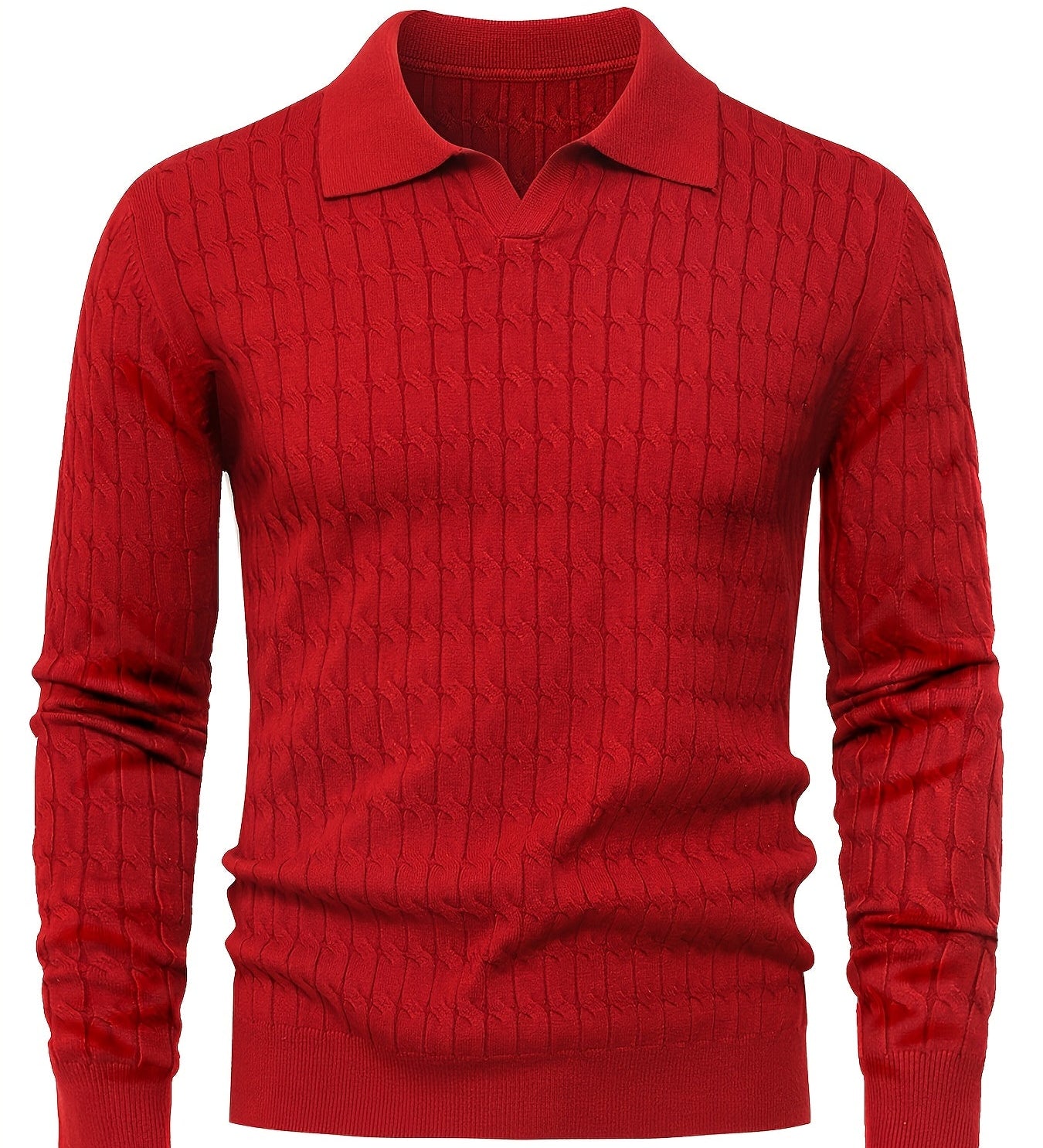 Pull homme col polo
