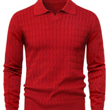 Pull homme col polo