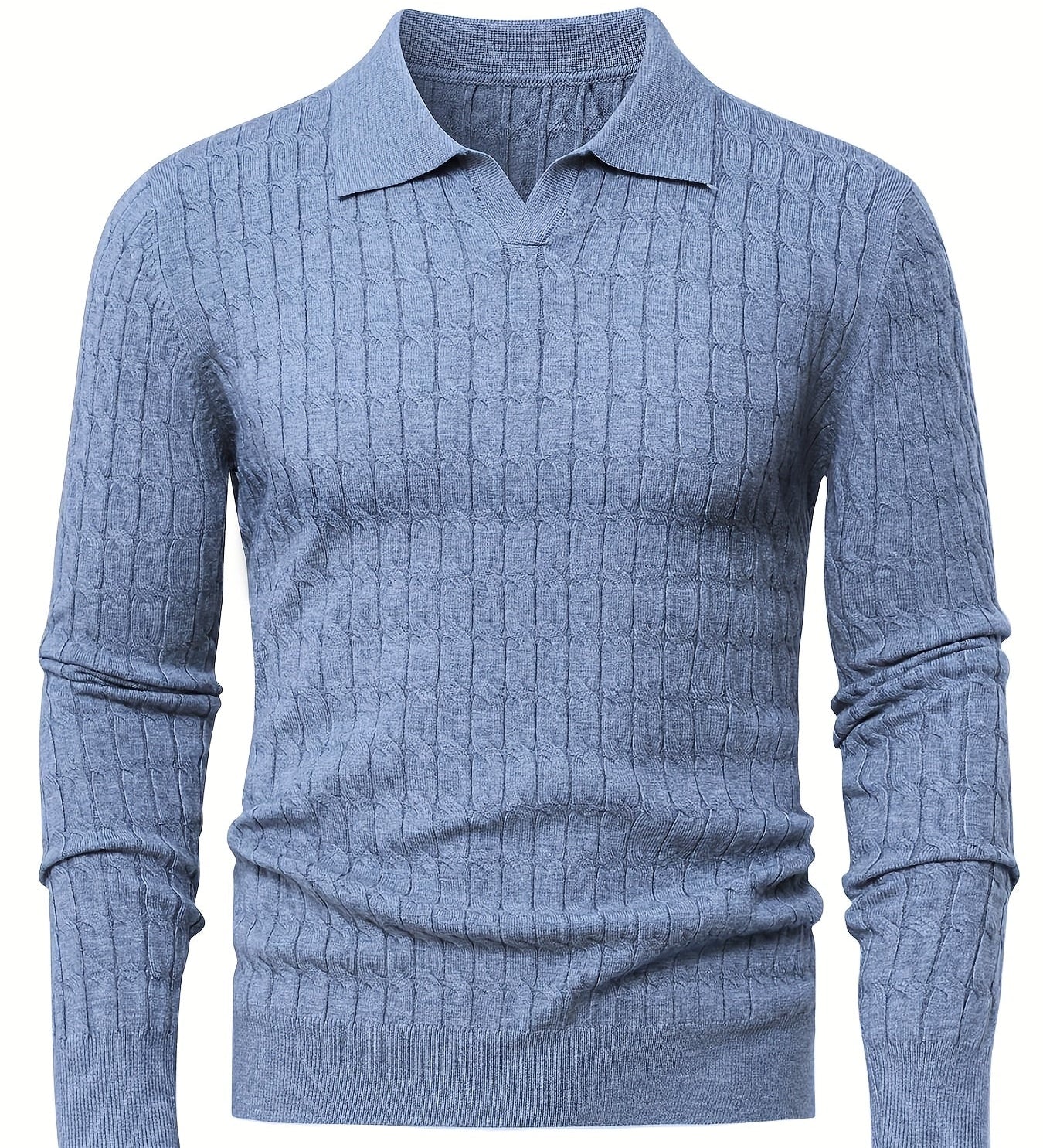 Pull homme col polo