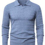 Pull homme col polo