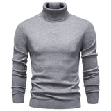Pull homme col roulé