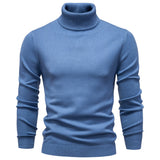 Pull homme col roulé