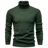 Pull homme col roulé