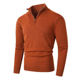 Pull homme zippé