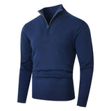 Pull homme zippé