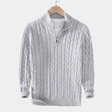 Pull homme demi-zip
