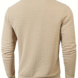 Pull homme texturé