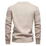 Pull homme texturé à lignes