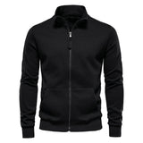 Pull homme zippé à poches