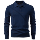 Pull Polo Homme à Col Classique