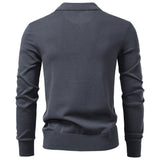 Pull Polo Homme à Col Classique