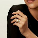 Gesine | Bague avec délicate torsion
