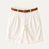 Short homme à pinces