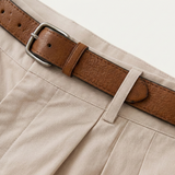 Short homme à pinces