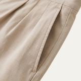 Short homme à pinces