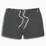 Short homme à rayures verticales