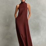 Catalina | Robe longue minimaliste sans manches
