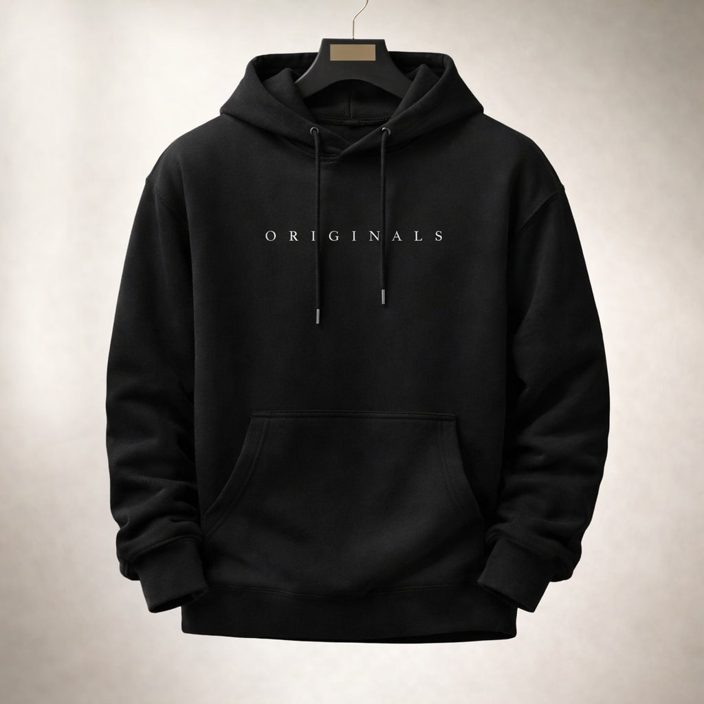 Sweat à capuche homme à poche kangourou