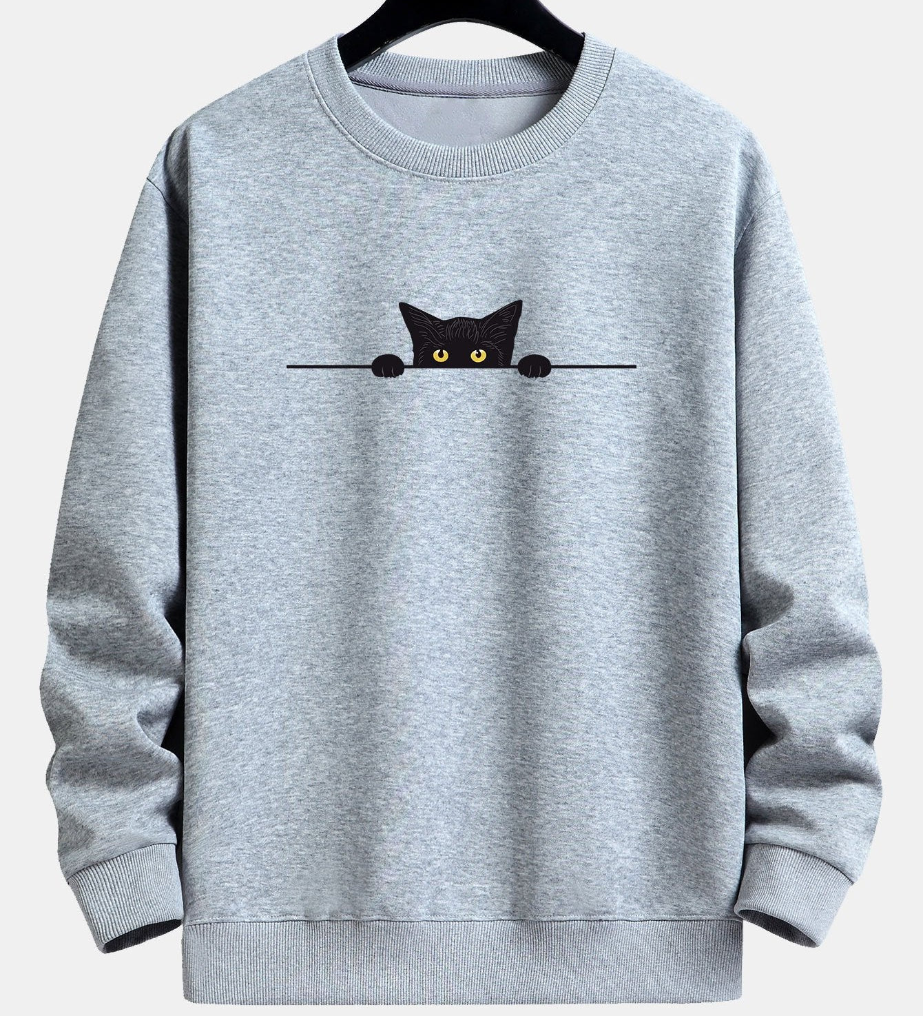 Sweat homme imprimé col rond