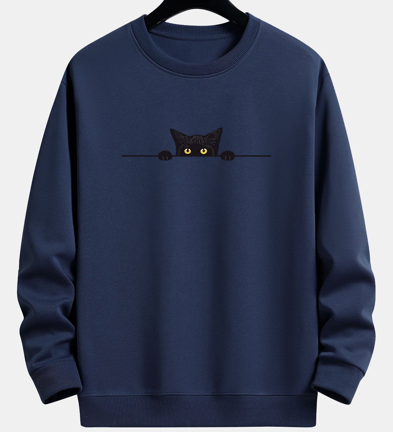 Sweat homme imprimé col rond
